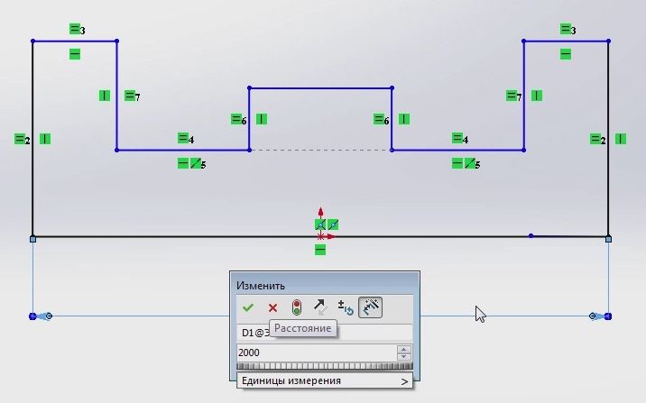 Эскиз недоопределен solidworks