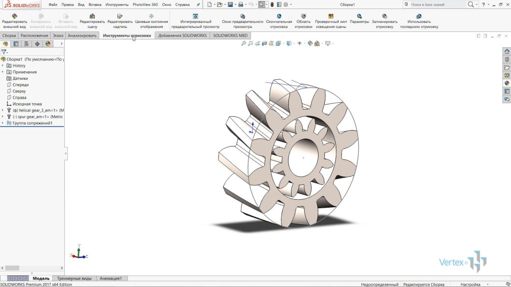 Видеокурс «Уроки SOLIDWORKS для повышения мастерства»