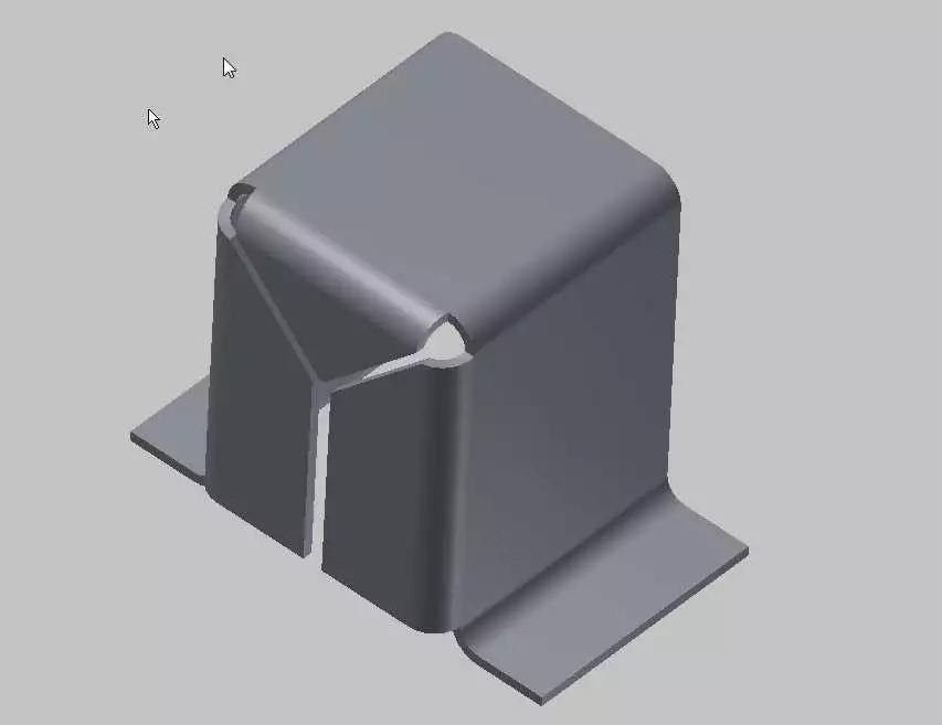 Проектирование деталей из листовых металлов в Autodesk Inventor 11