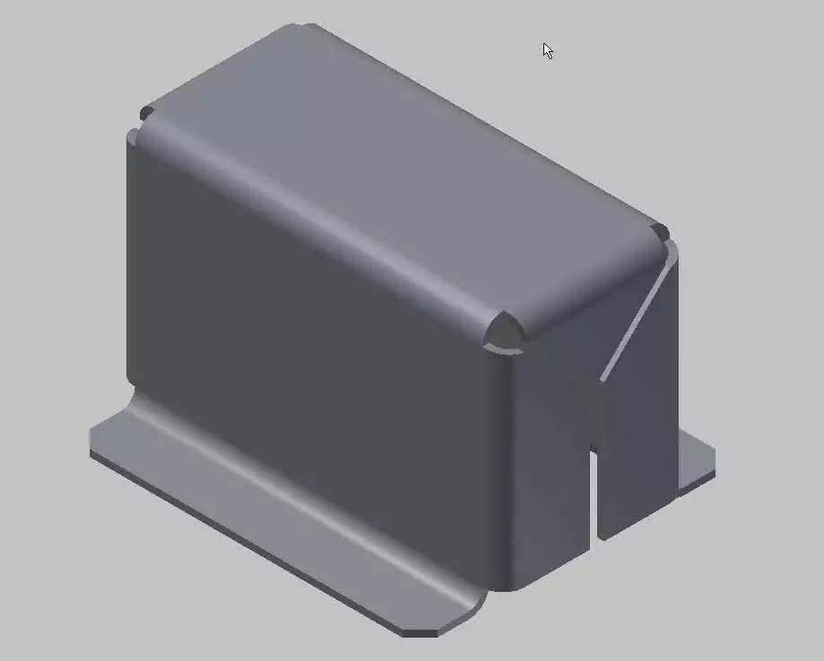 Проектирование деталей из листовых металлов в Autodesk Inventor 14