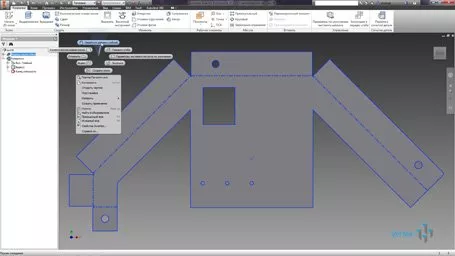 Видеокурс «Проектирование деталей из листовых металлов в Autodesk Inventor»