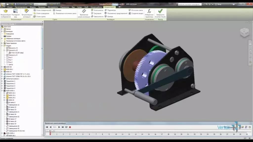 Видеокурс «Уроки Autodesk Inventor для повышения мастерства»